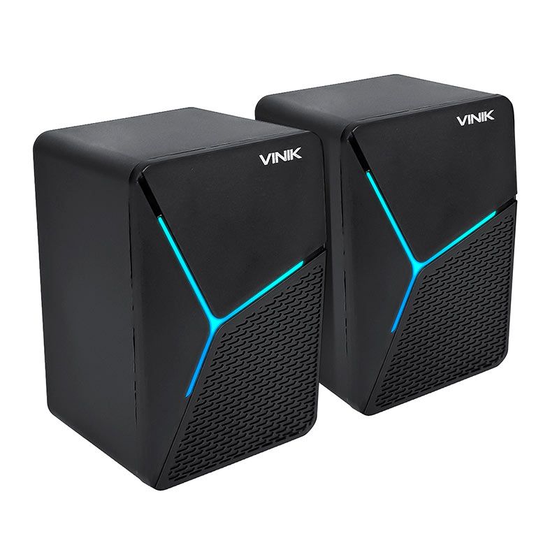 Caixa de Som Vinik Star, RGB, 6W RMS, P2, Preto, VSPKG6WST