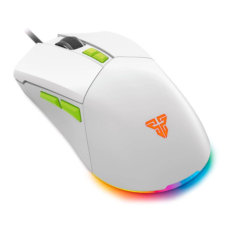 OPENBOX Mouse Gamer Fantech VX6 Phantom II, RGB, 7200DPI, 7 Botoes, Branco, VX6-WE