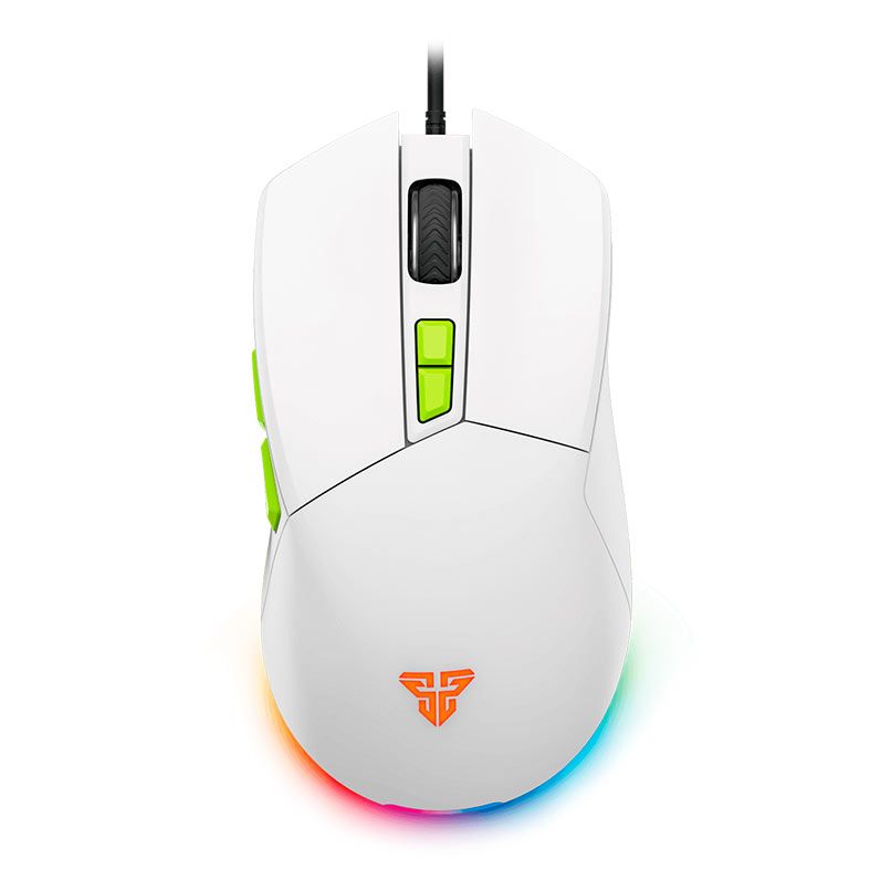OPENBOX Mouse Gamer Fantech VX6 Phantom II, RGB, 7200DPI, 7 Botoes, Branco, VX6-WE