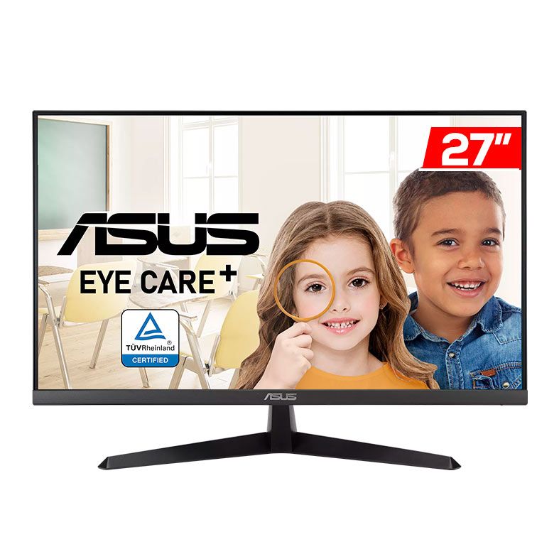 Monitor Asus Eye Care VY279HE, 27 Pol. IPS, FHD, 1ms, 75Hz, FreeSync, HDMI/VGA, VY279HE