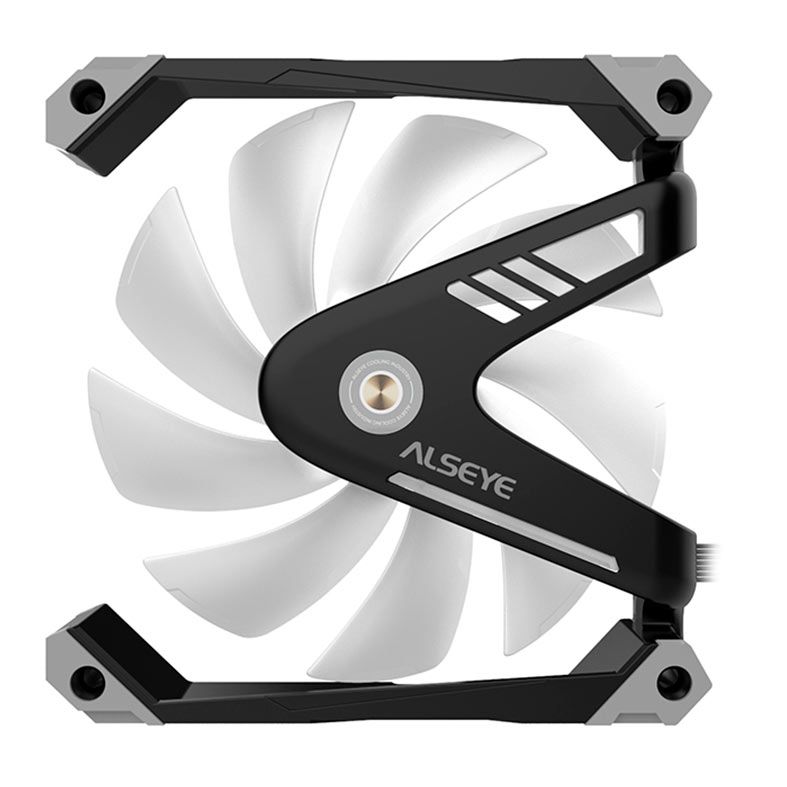 Ventoinha Alseye W12 Pro, ARGB, 120mm, Preto, W12-PRO-B