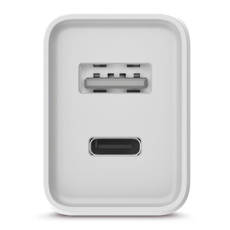 Carregador de Parede ELG Universal, USB-A/USB-C, Branco, W124C