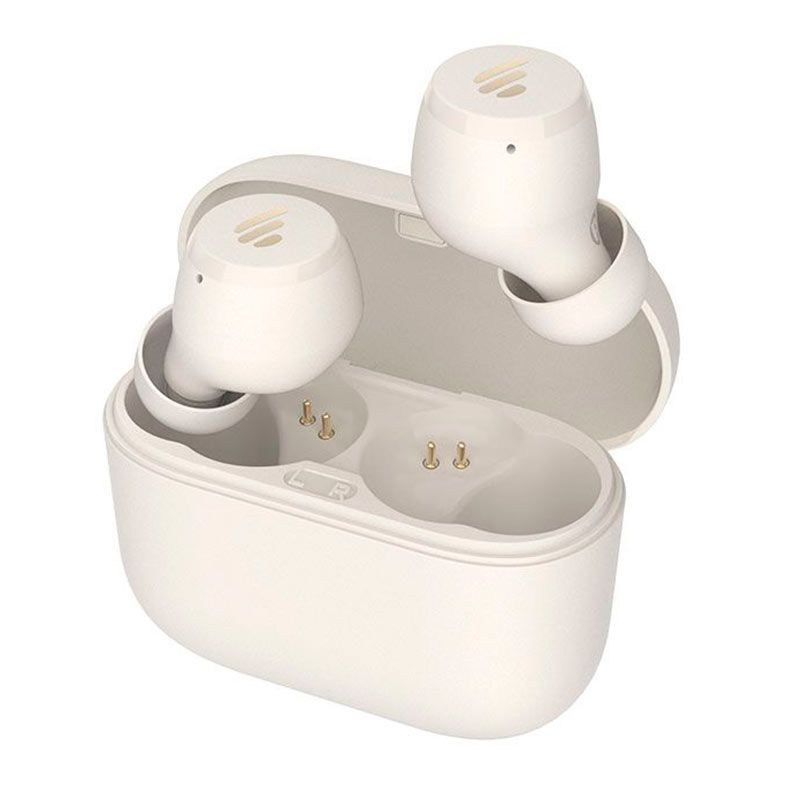 Fone de Ouvido Intra Auricular Edifier W160T, TWS, Bluetooth, Marfim, W160T-MF