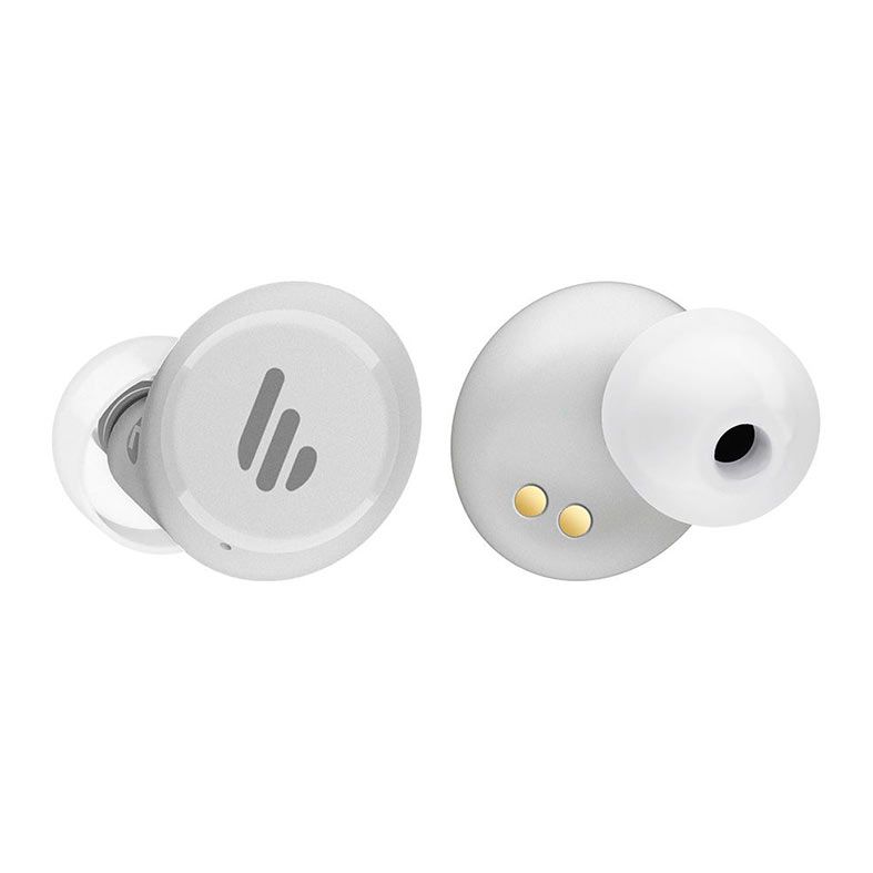 Fone de Ouvido Intra Auricular Edifier W180T, TWS, Bluetooth, Cinza e Branco, W180T