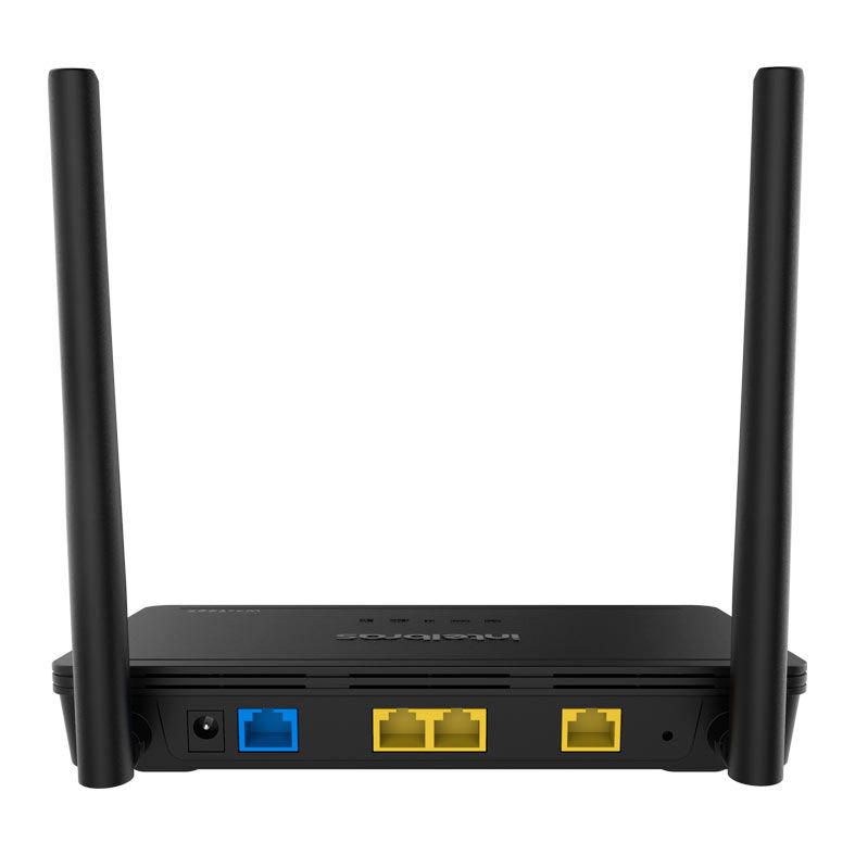 Roteador Intelbras Wi-Force W4-300F, 300Mpbs, 2 Antenas, Preto, W4-300F