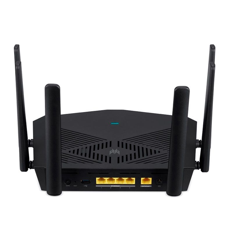 Roteador Acer Predator W6X, Wi-Fi 6, AX6000, Preto, W6X | Pichau