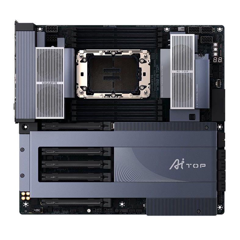 Placa Mae Gigabyte W790 AI TOP, DDR5, LGA4677, E-ATX, Chipset Intel W790, W790-AI-TOP