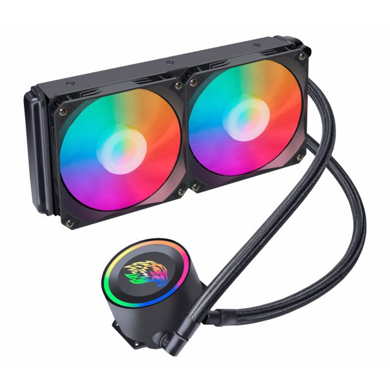 Water Cooler K-MEX WAC1, Rainbow, 240mm, Preto, WAC1F12QAPDBB0X