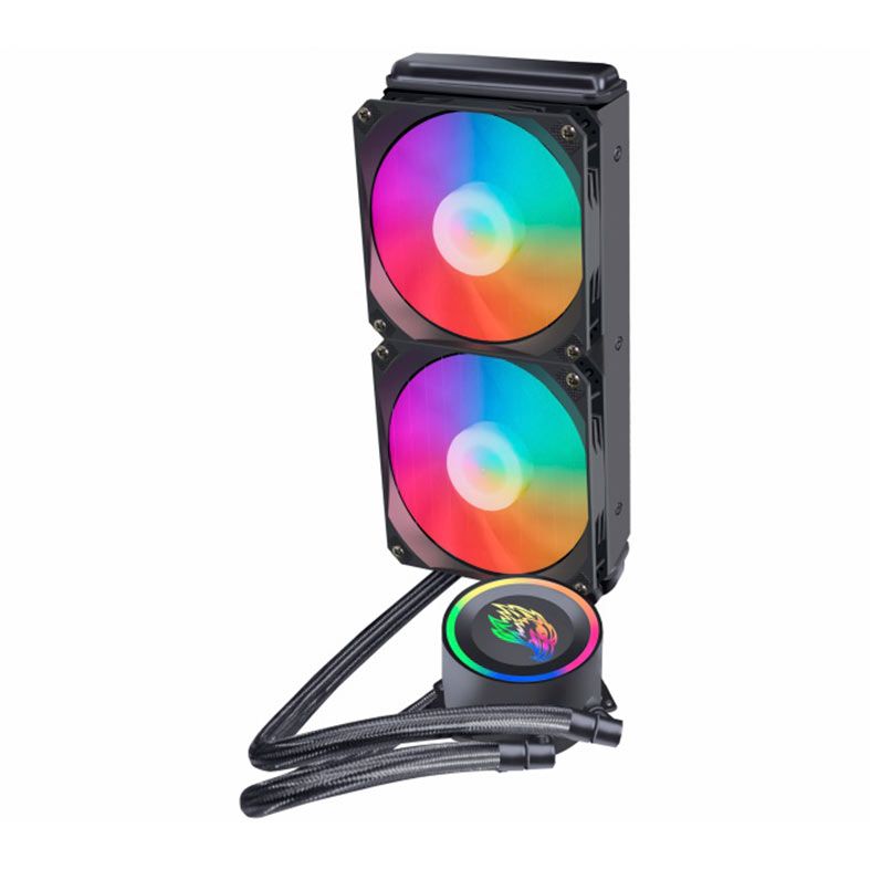 Water Cooler K-MEX WAC1, Rainbow, 240mm, Preto, WAC1F12QAPDBB0X