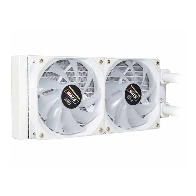 Water Cooler K-MEX WAC5, ARGB, 240mm, Branco, WAC5F12QABDBB0X