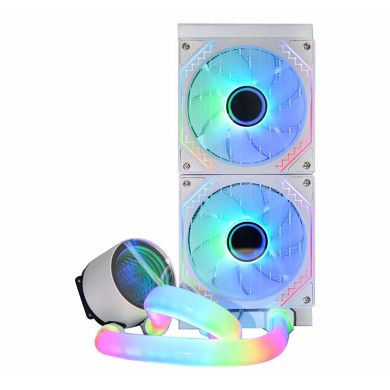 Water Cooler K-MEX WACD, ARGB, 240mm, Branco, WACDF123ABDAB0X