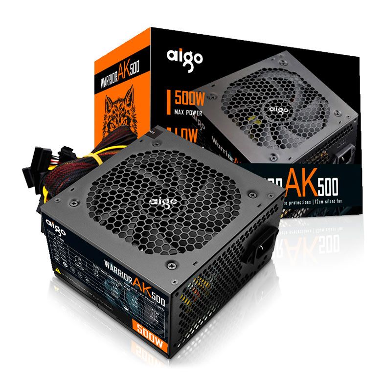 Fonte Aigo Warrior AK500, 500W, WARRIOR AK500