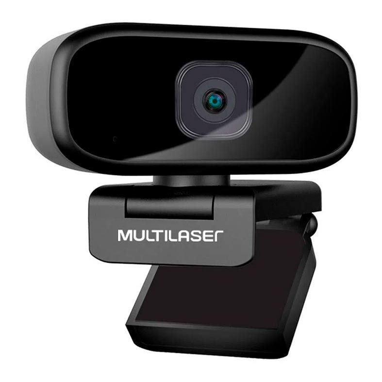 Webcam Multi Full HD 1080P Rotação 360° Microfone Integrado, WC052