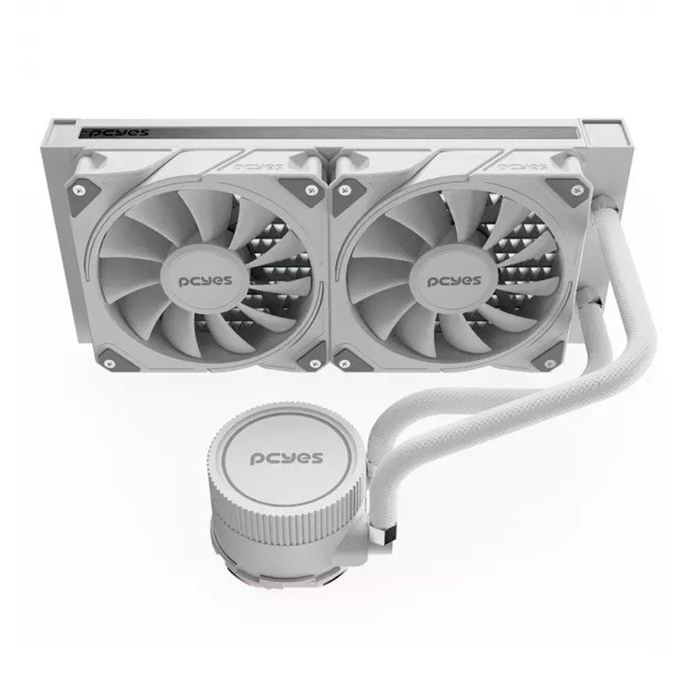 Water Cooler Pcyes Sangue Frio 3, 240mm, Branco, WCSF3240WGBR