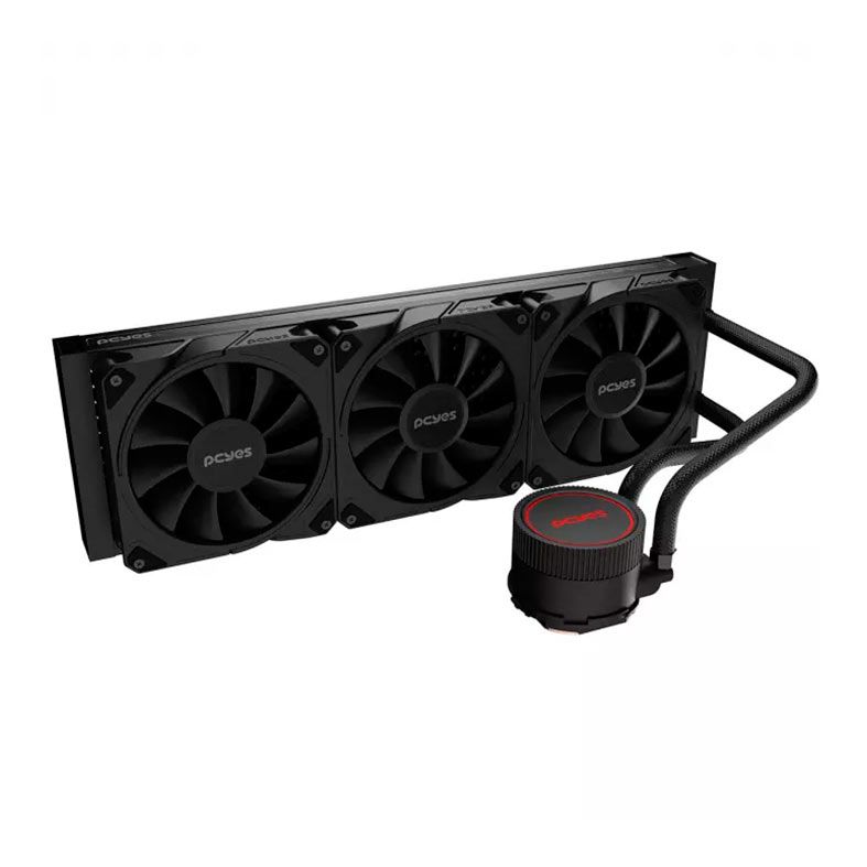 Water Cooler Pcyes Sangue Frio 3, 360mm, Preto, WCSF3360BR