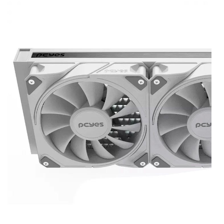 Water Cooler Pcyes Sangue Frio 3, 360mm, Branco, WCSF3360WGBR