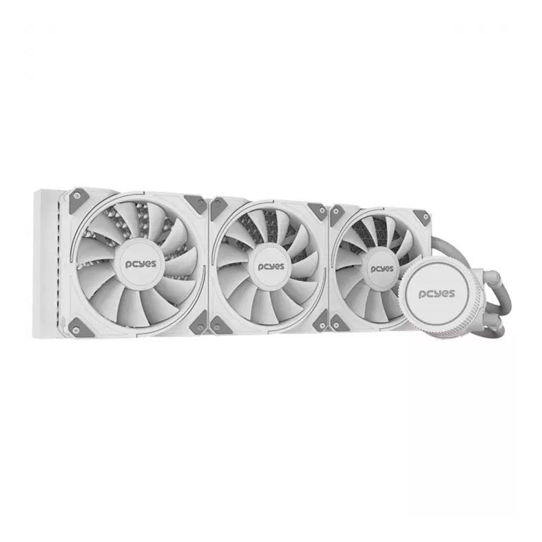 Water Cooler Pcyes Sangue Frio 3, 360mm, Branco, WCSF3360WGBR