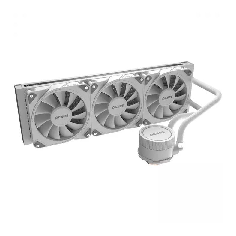 Water Cooler Pcyes Sangue Frio 3, 360mm, Branco, WCSF3360WGBR