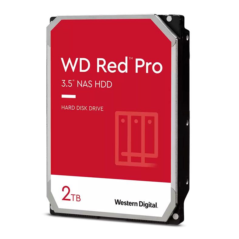 HD WD Red Pro, 2TB, 3.5, 7200RPM, Sata III 6GB/s, Cache 64MB, WD2002FFSX