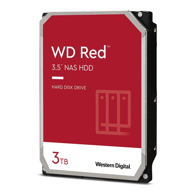 HD WD Red Nas, 3TB, 3.5, 5400 RPM, Sata III 6Gb/s, Cache 256Mb, WD30EFAX