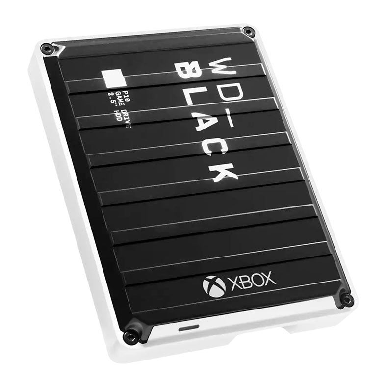 HD Externo WD P10, 5TB, USB 3.2, Preto e Branco, WDBA5G0050BBK-WESN