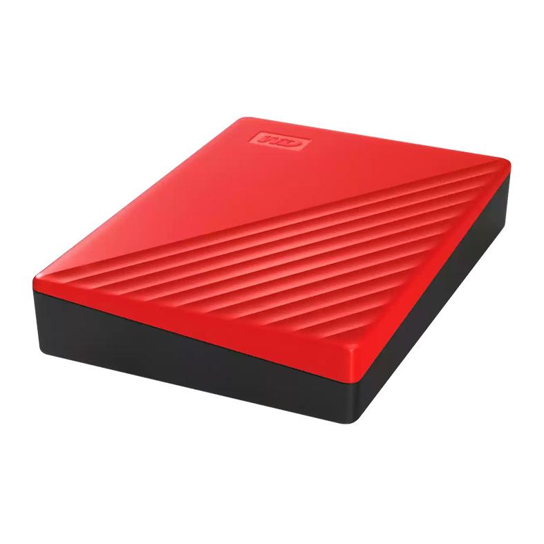 HD Externo Western Digital My Passport, 4TB, 2.5, USB 3.0, Vermelho, WDBPKJ0040BRDWESN