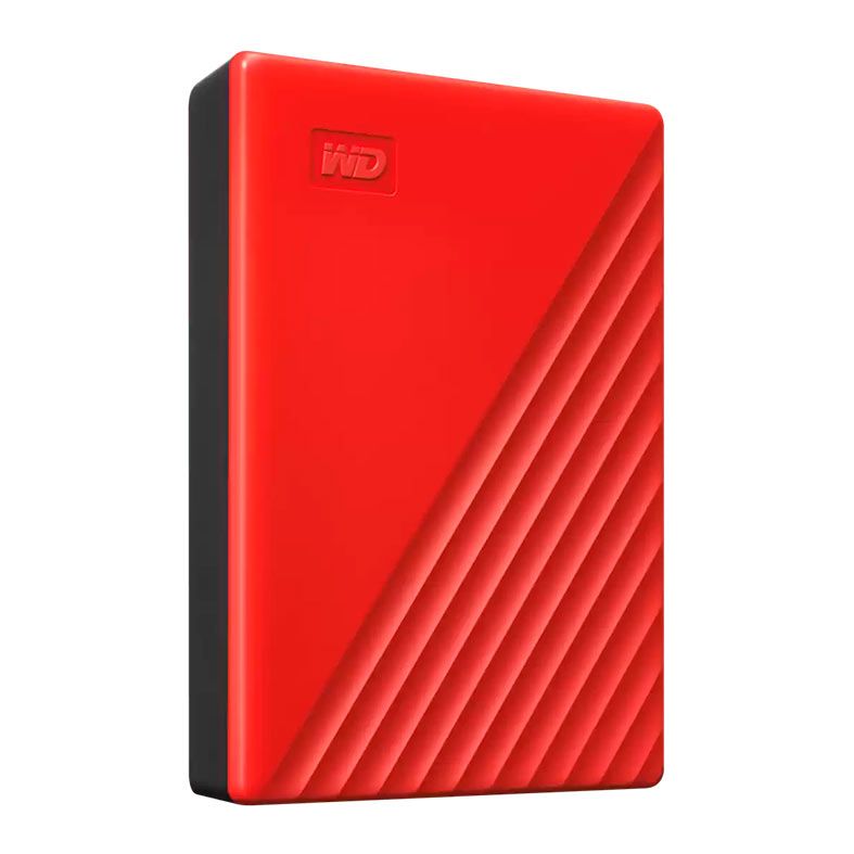 HD Externo Western Digital My Passport, 4TB, 2.5, USB 3.0, Vermelho, WDBPKJ0040BRDWESN