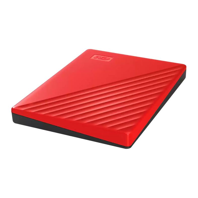 HD Externo Western Digital My Passport, 2TB, 2.5, USB 3.0, Vermelho, WDBYVG0020BRD-WESN