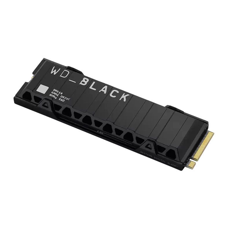 SSD WD Black SN850, 1TB, M.2 2280, PCIe NVMe, Leitura 7000 MB/s, Gravacao 5300MB/s, WDS100T1XHE