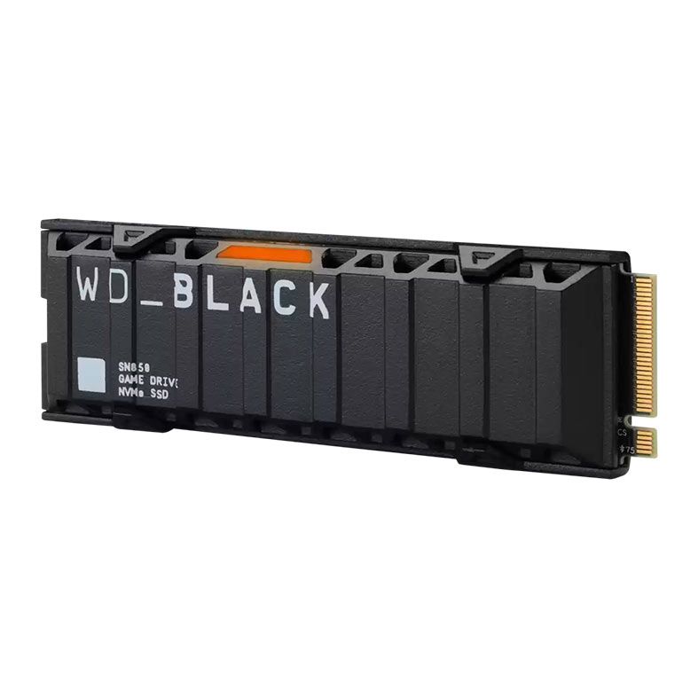 SSD WD Black SN850, 1TB, M.2 2280, PCIe NVMe, Leitura 7000 MB/s, Gravacao 5300MB/s, WDS100T1XHE