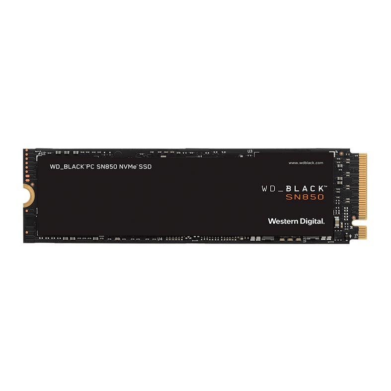 SSD WD Black SN850 2TB M.2 2280 PCIe Gen4 NVMe, WDS200T1X0E-00AFY0