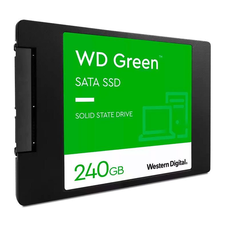 SSD WD Green, 2TB, 2.5, Sata III 6GB/s, Leitura 545 MB/s, WDS200T2G0A