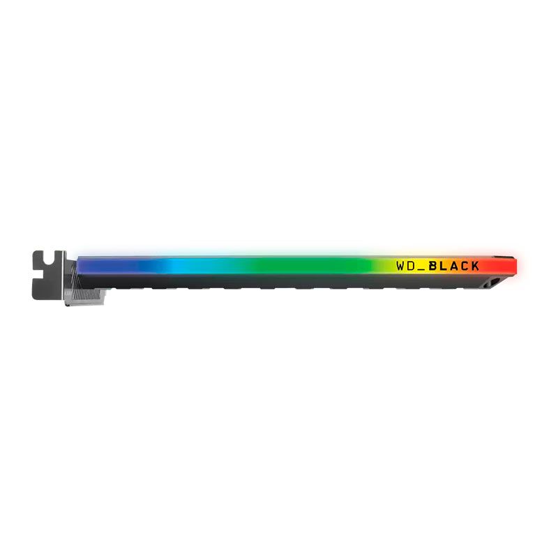 SSD WD Black AN1500, 4TB, RGB, PCIe NVMe, Leitura 6500 MB/s, Gravacao 4100 MB/S, WDS400T1X0L