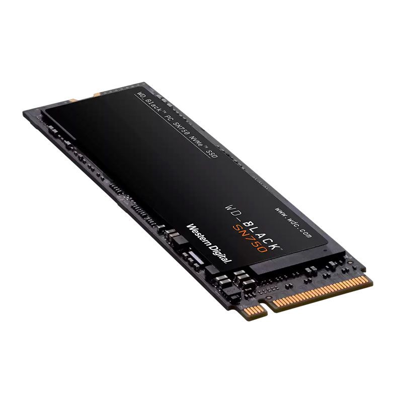 SSD WD Black SN750, 4TB, M.2 2280, PCIe NVMe, Leitura de 3400 MB/s,  Gravacao de 3100 MB/s, WDS400T3X0C