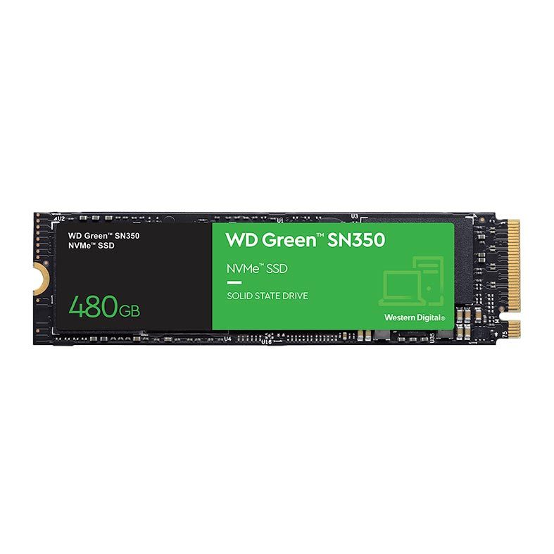 SSD WD Green SN350 480GB M.2 2280 NVMe, WDS480G2G0C