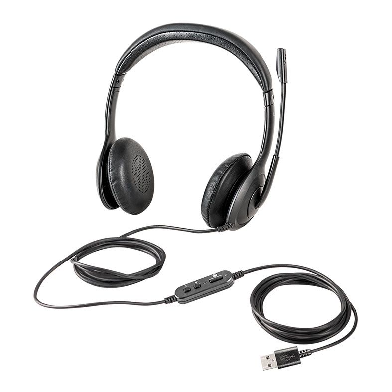 Headset Intelbras WHS 60 Duo, Preto, WHS-60-DUO