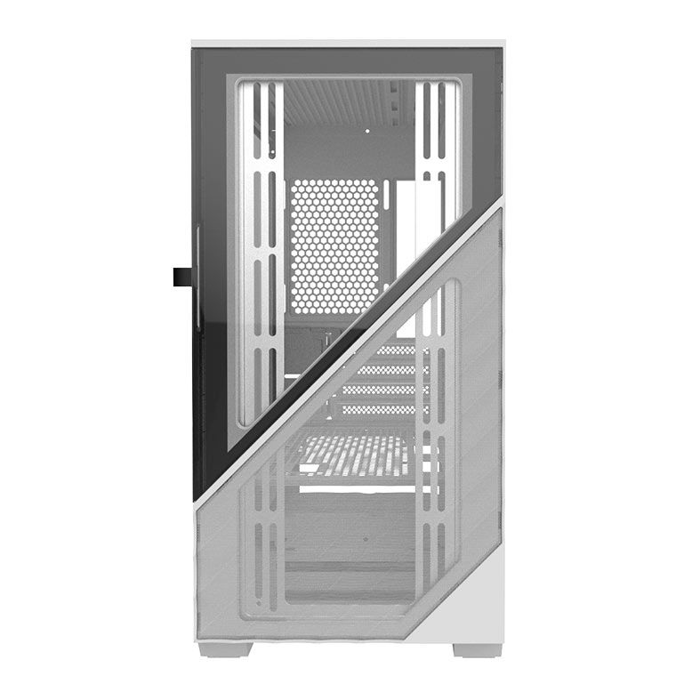 Gabinete Gamer Alseye Wins 80, Mid-Tower, Lateral de Vidro, Branco, WINS80-W