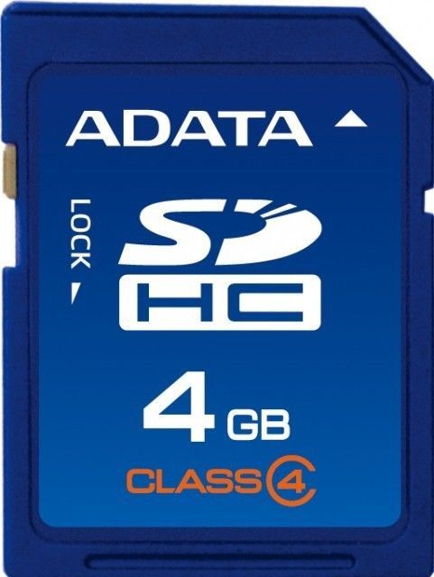 Cartão de memoria ADATA 4GB Micro SD Class 4, ASDH4GCL4-R - BOX