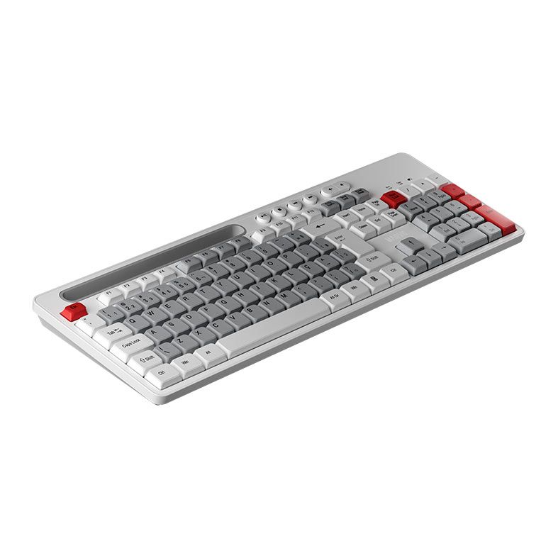 OPENBOX Kit Teclado e Mouse Marvo WS009, ABNT2, 1600DPI, Wireless, Branco e Cinza, WS009-PT