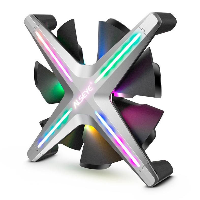 Ventoinha Alseye X12 Cinza 120mm A-RGB, X12 GREY