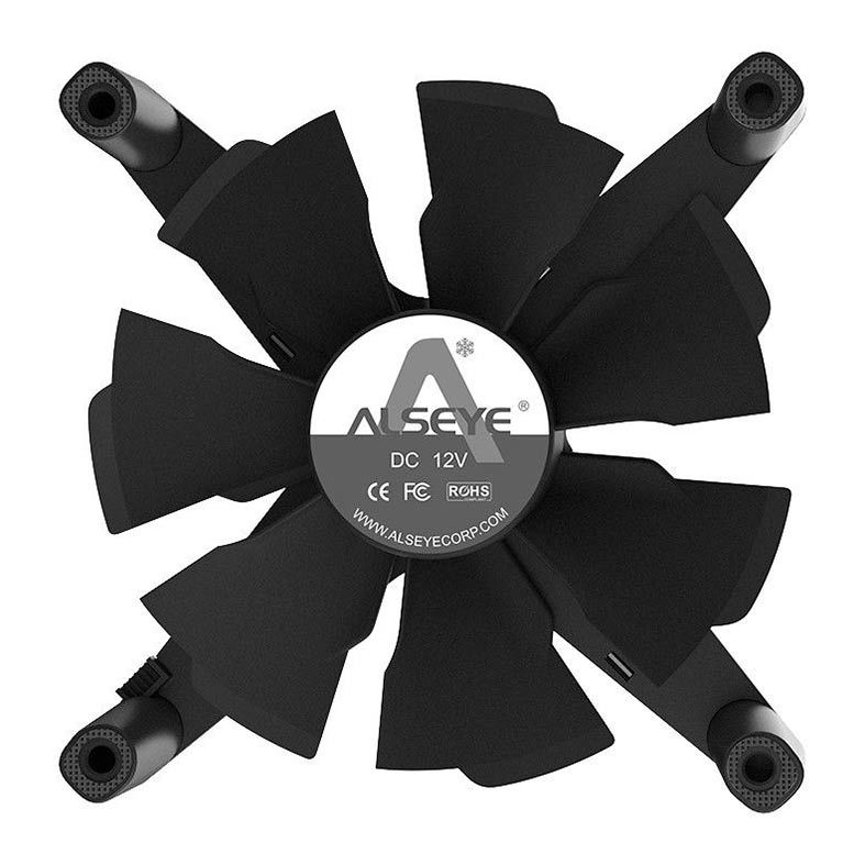 Kit Ventoinhas Alseye X12 RGB 3x120mm Grey, X12-RGB3X-GREY