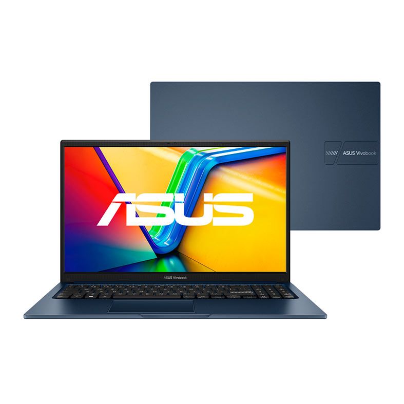Notebook Asus Vivobook 15, 15.6 Pol, Intel Core i5-1235U, 16GB DDR4, SSD 512GB, Windows 11 Home, Intel Iris Xe, Azul, X1504ZA-NJ1794W