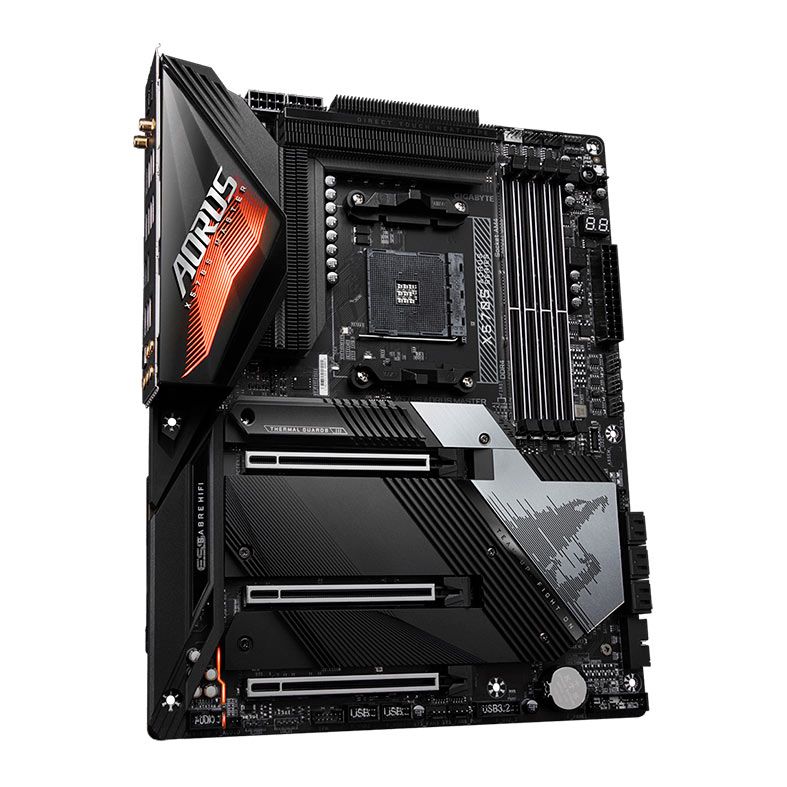 Placa Mae Gigabyte X570S Aorus Master, DDR4, Socket AM4, ATX, Chipset AMD X570, X570S-AORUS-MASTER