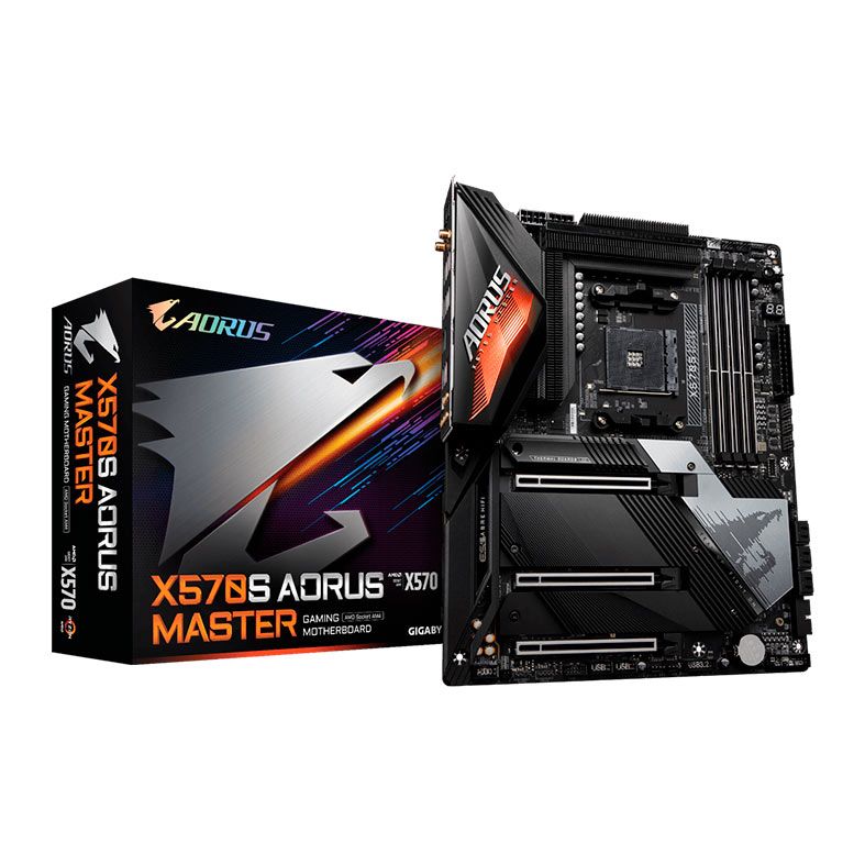 Placa Mae Gigabyte X570S Aorus Master, DDR4, Socket AM4, ATX, Chipset AMD X570, X570S-AORUS-MASTER
