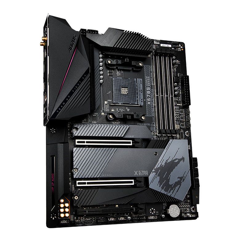 Placa Mae Gigabyte X570S Aorus PRO AX, WiFi, DDR4, Socket AM4, ATX, Chipset AMD X570, X570S-AORUS-PRO-AX