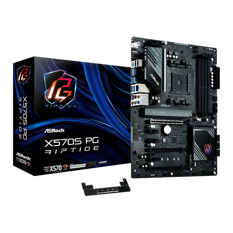 Placa Mae ASRock X570S PG RIPTIDE, DDR4, Socket AM4, ATX, Chipset AMD X570, X570S PG RIPTIDE