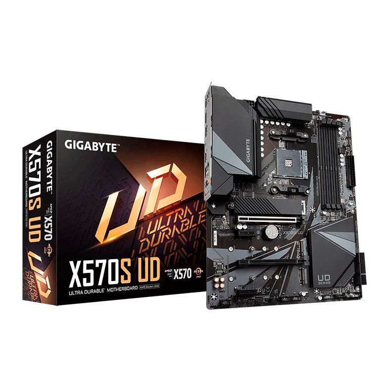Placa Mae Gigabyte X570S UD, DDR4, Socket AM4, ATX, Chipset AMD X570, X570S-UD