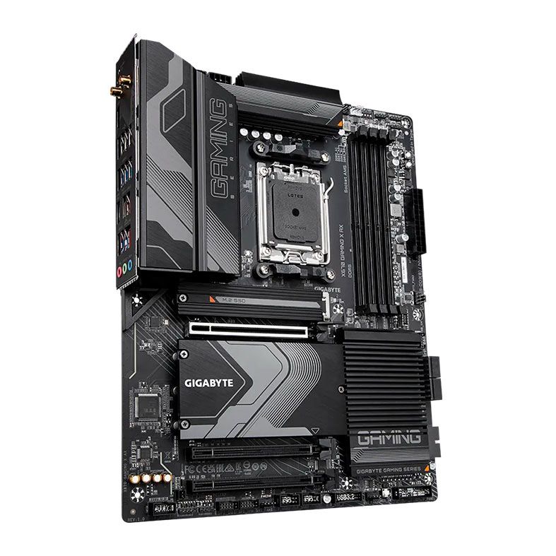 Placa Mae Gigabyte X670 Gaming X AX, WiFi, DDR5, Socket AM5, ATX, Chipset AMD X670, X670-GAMING-X-AX