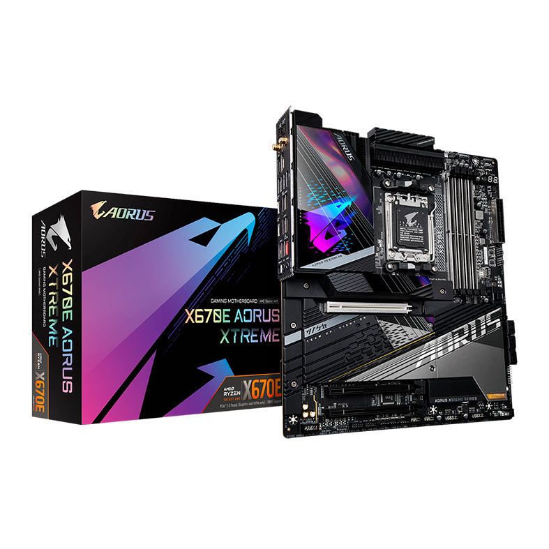 Placa Mae Gigabyte X670E Aorus Xtreme, DDR5, Socket AM5, E-ATX, Chipset AMD X670, X670E-AORUS-XTREME
