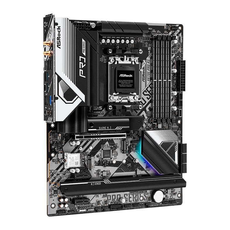 Placa Mae ASRock X670E PRO RS, DDR5, Socket AM5, ATX, Chipset AMD X670, X670E-PRO-RS